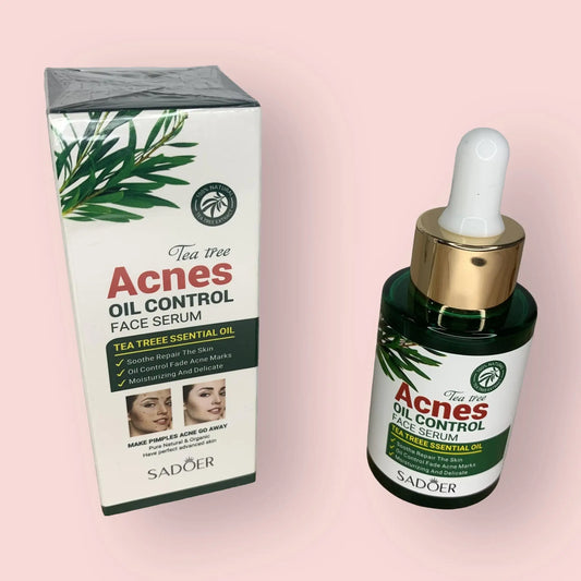 Serum Facial Antiacné con Aceite de Árbol de Te Sadoer 30 ML